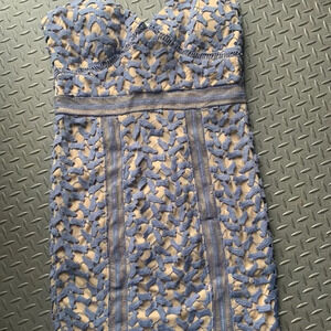 Lace dress purple nwt